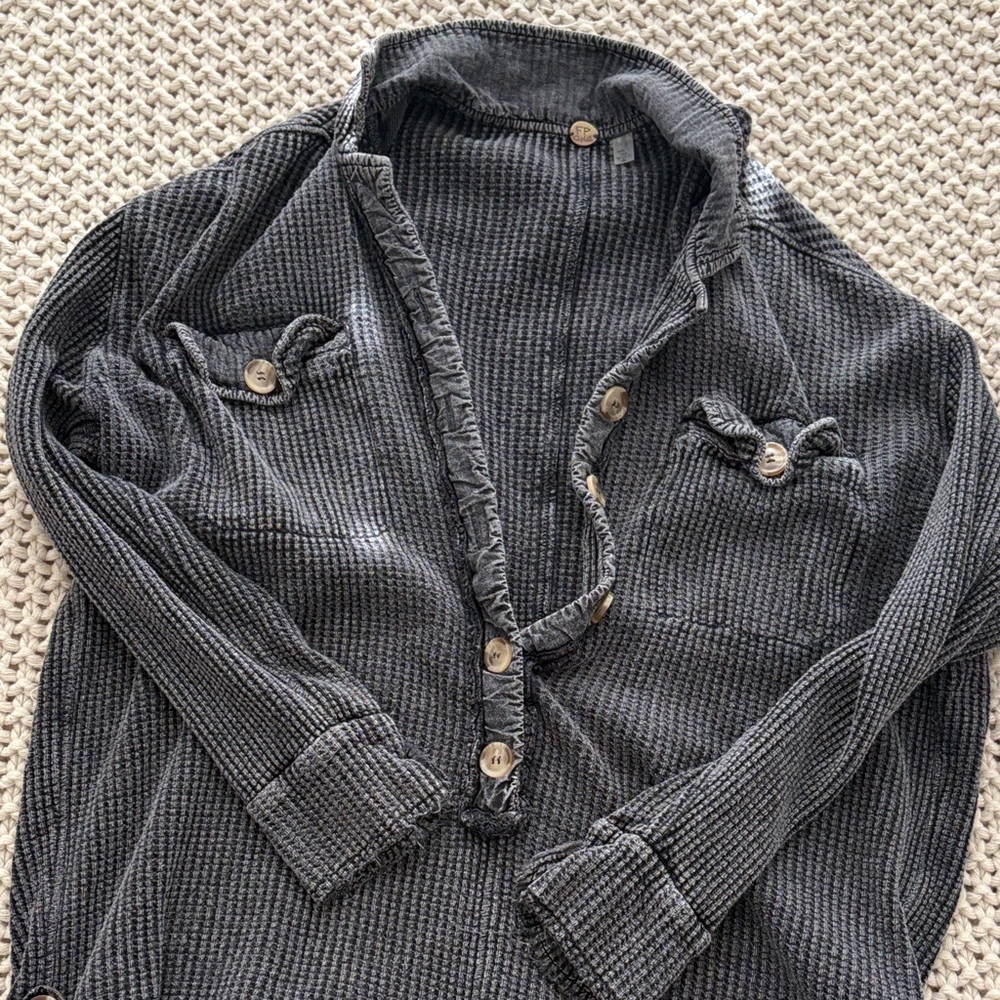 free people one scout play suit  knitted romper